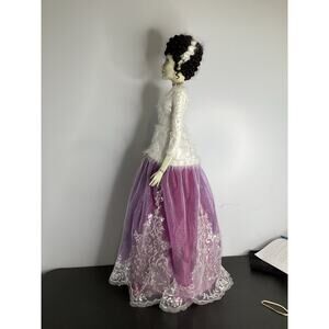 Katherine's Collection Handmade Bride Of Frankenstein Doll 32 Inch - NWD - READ